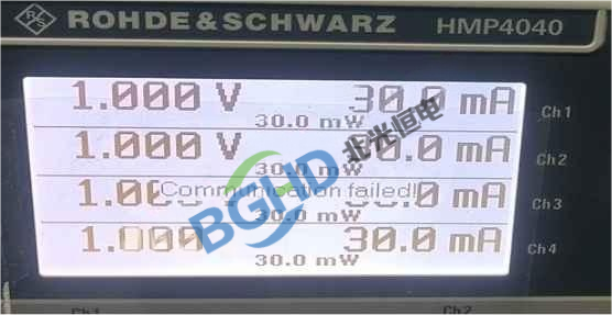 罗德与施瓦茨可编程电源CH3通道无输出 维修案例