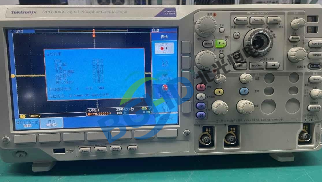 Tektronix泰克示波器无法开机  维修案例
