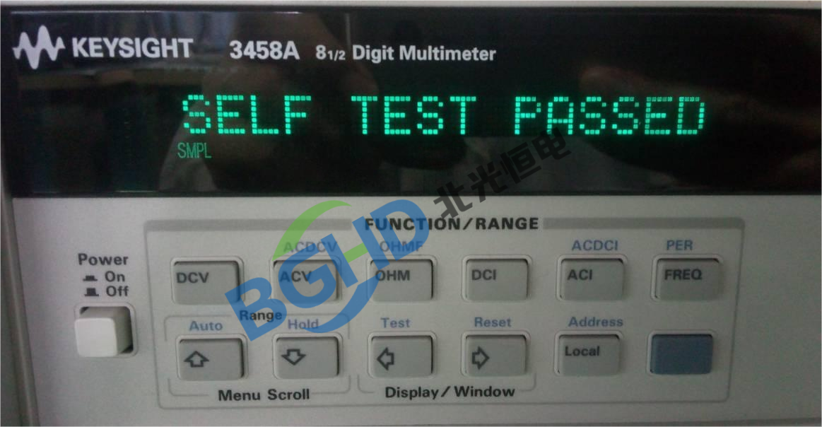Keysight 是德万用表自检失败维修案例