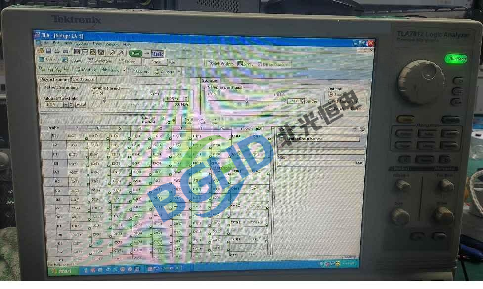 Tektronix泰克逻辑分析维修案例