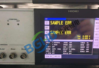 HIOKI日置LCR测试仪维修案例