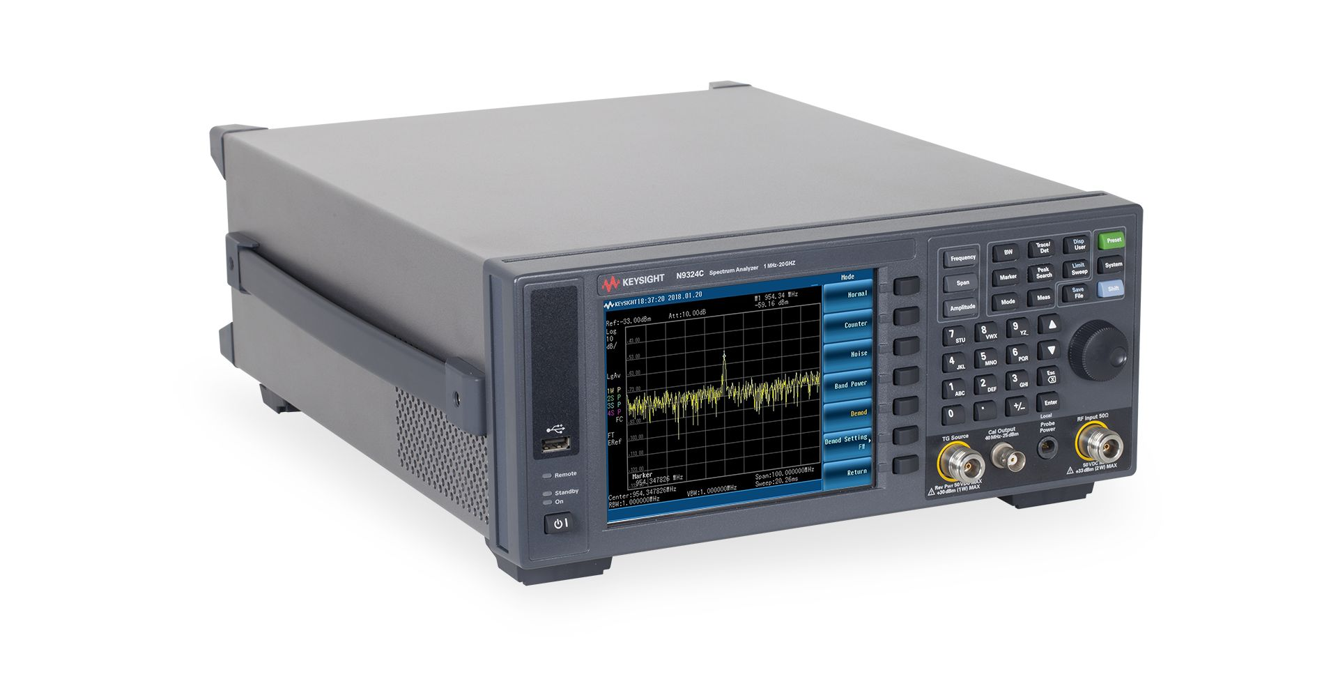 (keysight)是德科技N9324C频谱分析仪维修