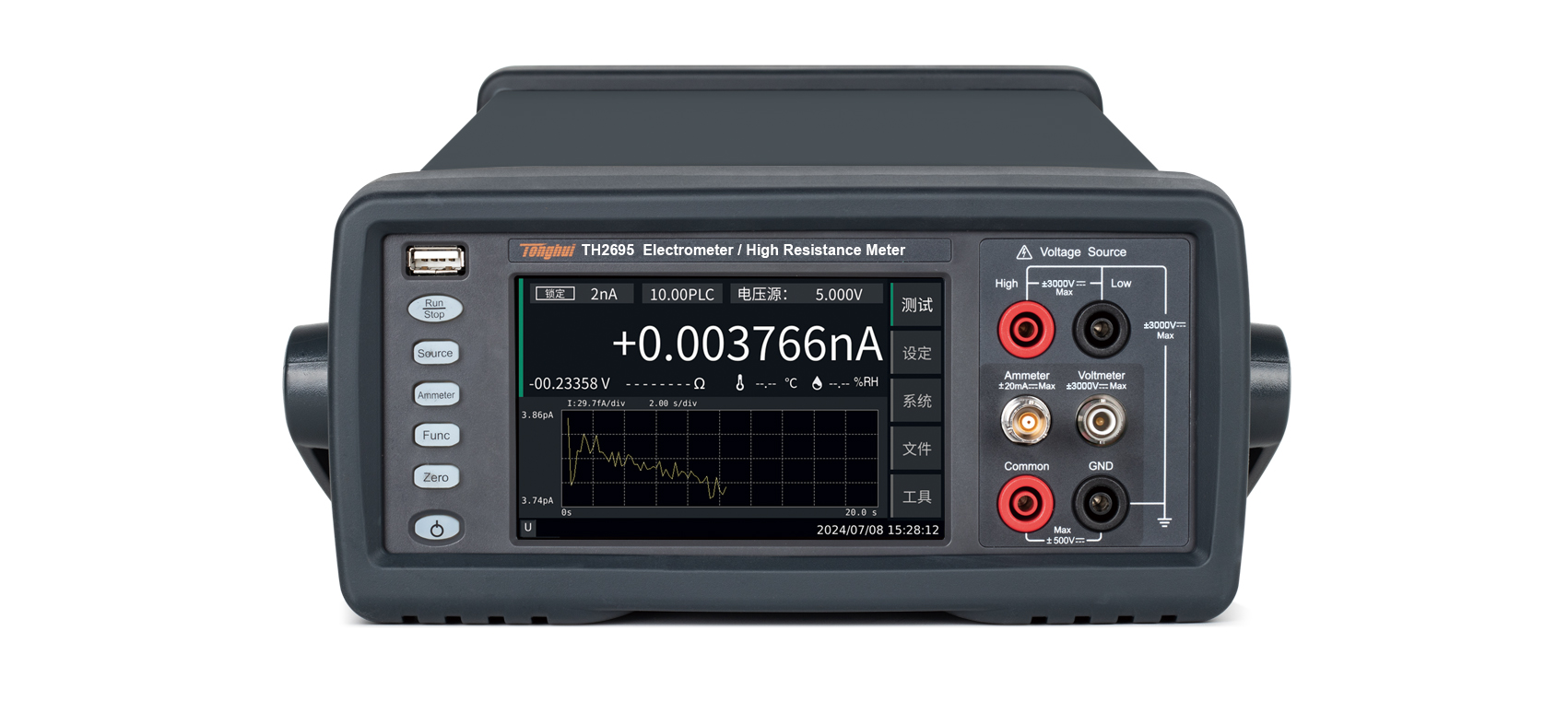 （Tonghui ）同惠TH2695飞安表/静电计/高阻计维修