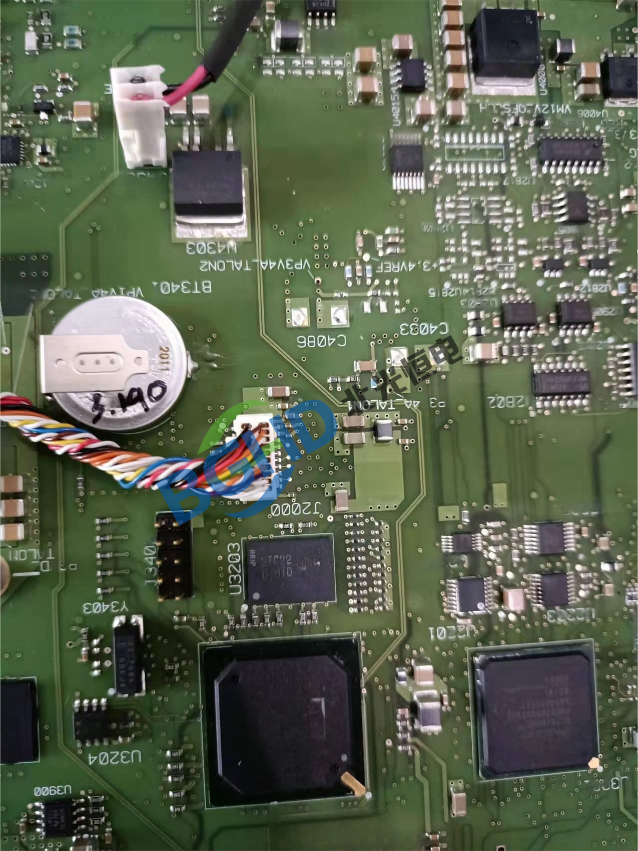 泰克TDS3014C数字荧光示波器维修案例