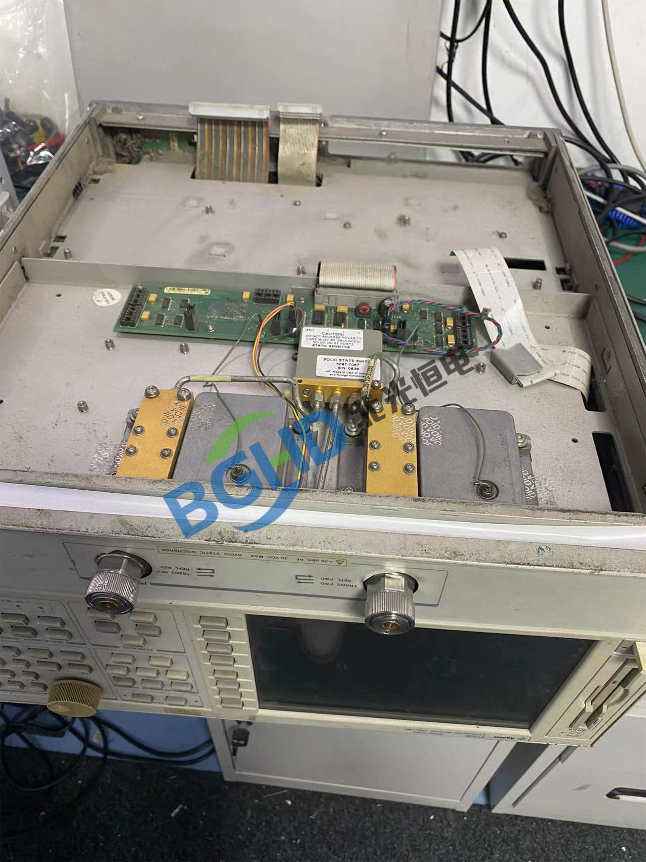 是德科技Keysight E5071C矢量网络分析仪维修案例