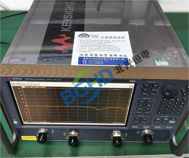 安捷伦 Agilent N5244A PNA-X 系列微波网络分析仪维修案例