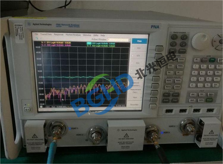 安捷伦 Agilent N5247A PNA-X 系列微波网络分析仪维修案例