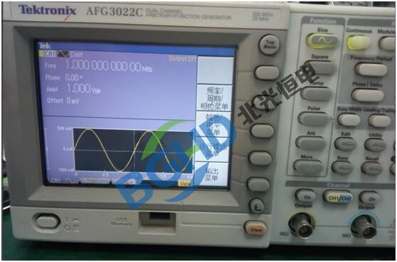 泰克 AFG3022C 信号发生器:显示花屏维修案例