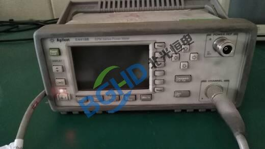安捷伦E4418B功率计开机自检报错、无法正常测试的故障维修案例