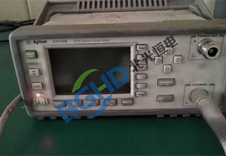 安捷伦E4418B功率计开机自检报错、无法正常测试的故障维修
