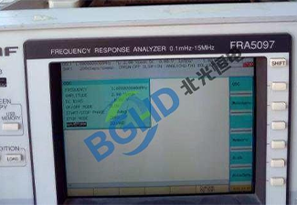 NF FRA5097频率特性分析仪开机报错故障维修案例