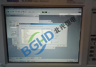 泰克TLA5203B逻辑分析仪进不了测试界面故障维修案例