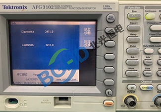 泰克AFG3102C信号发生器H1通道故障维修案例