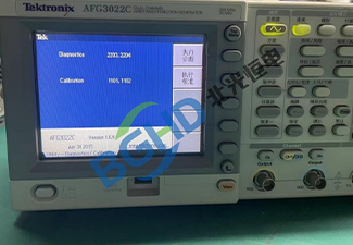 泰克AFG3022C信号发生器无输出故障维修案例