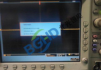 泰克DPO4034示波器开机花屏故障维修案例