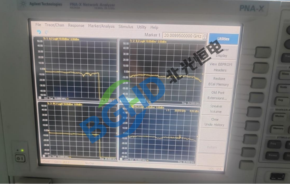 安捷伦N5242A矢量网络分析仪报错Unlevel故障维修案例