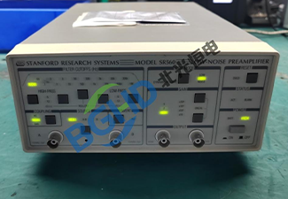 斯坦福SR560低噪声放大器显示过载无法放大故障维修案例