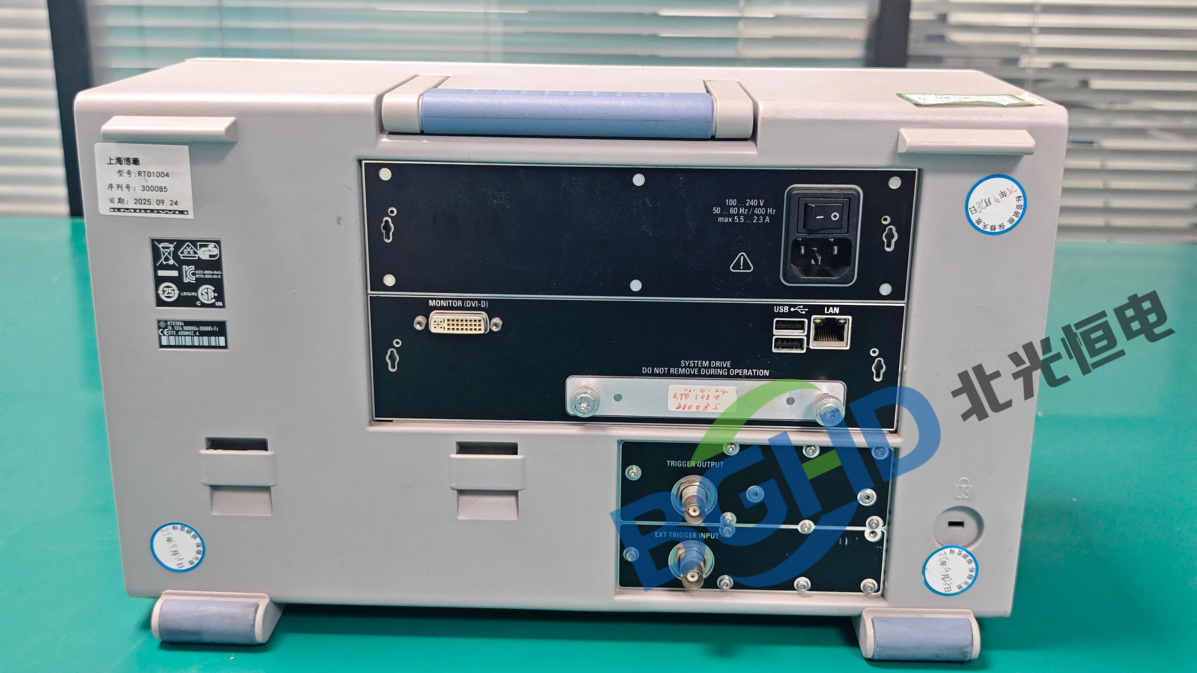 罗德TO1004示波器波形畸变、边沿异常